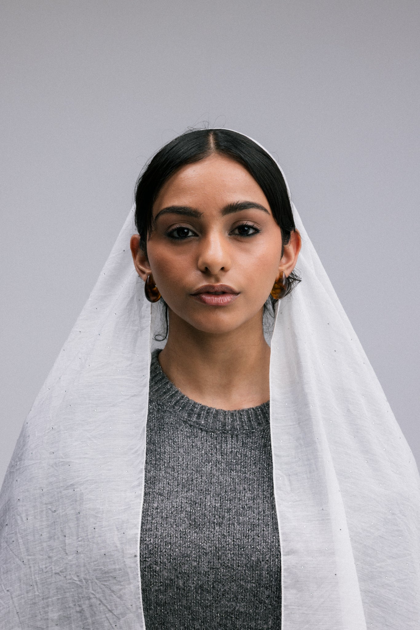 Woven Crystal Headscarf