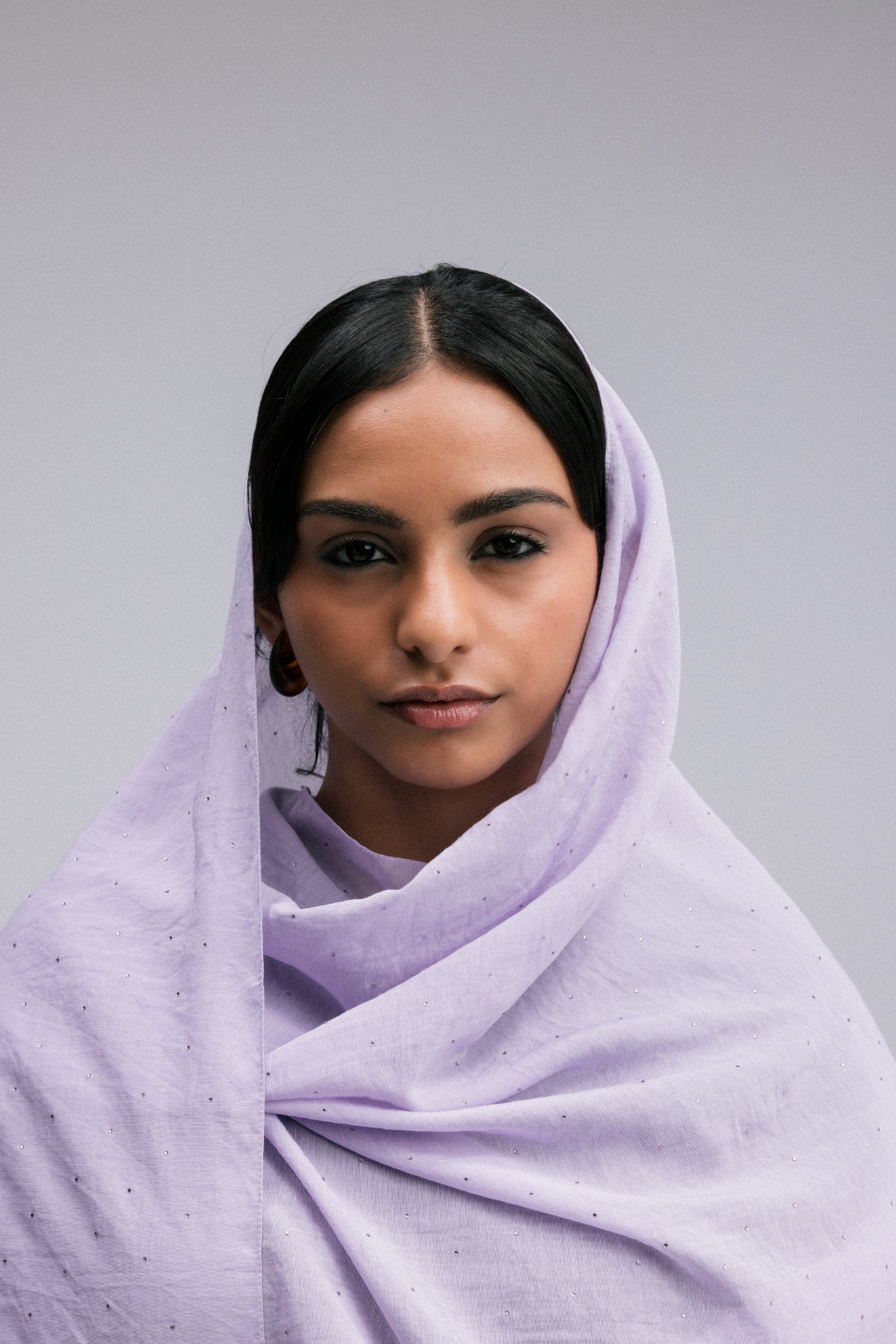 Woven Crystal Headscarf