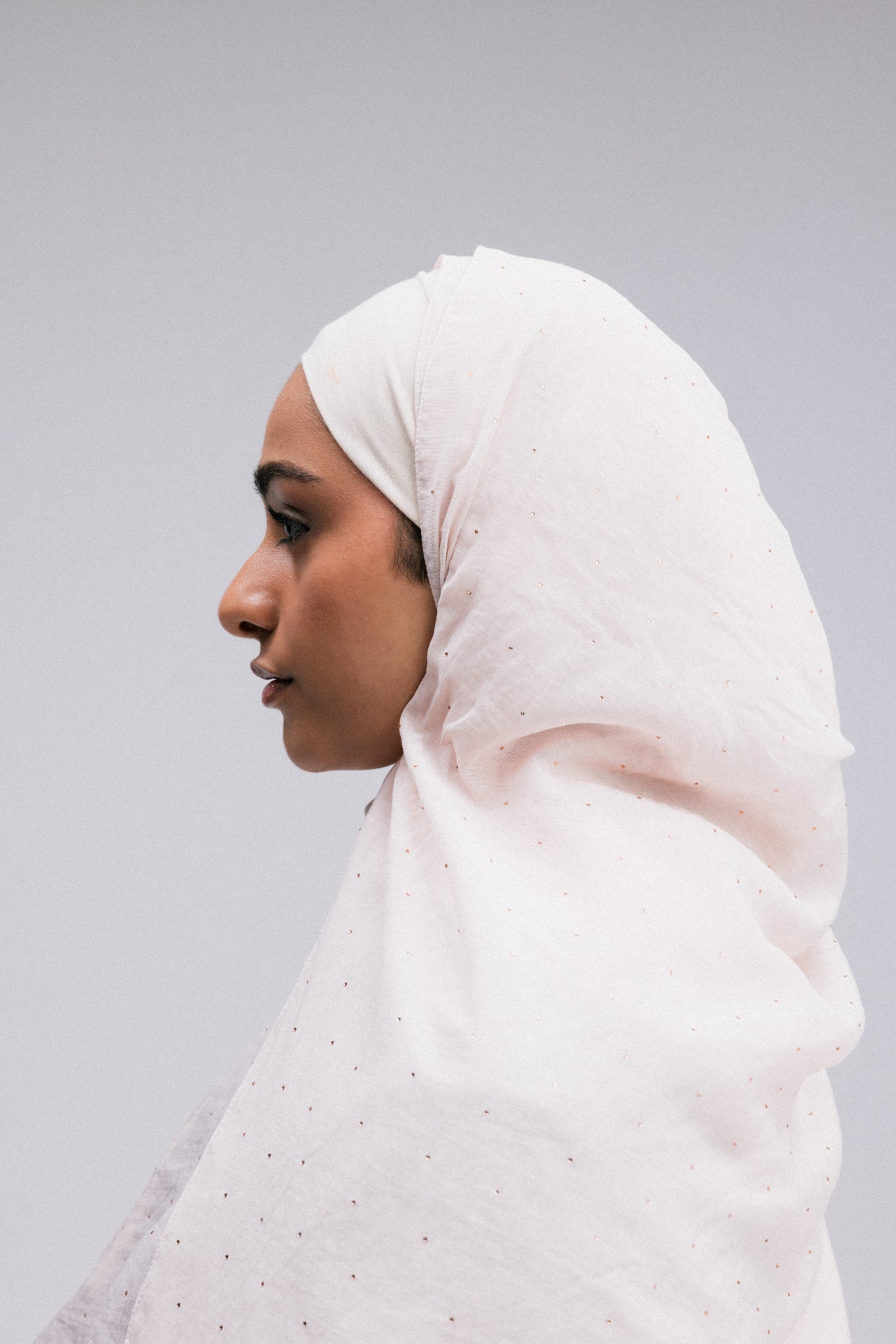 Woven Crystal Headscarf