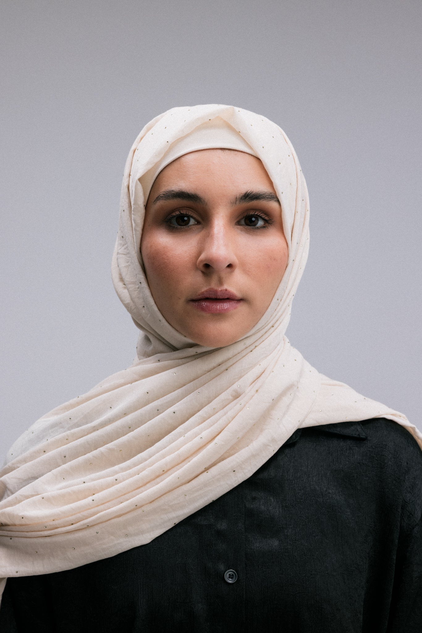 Woven Crystal Headscarf