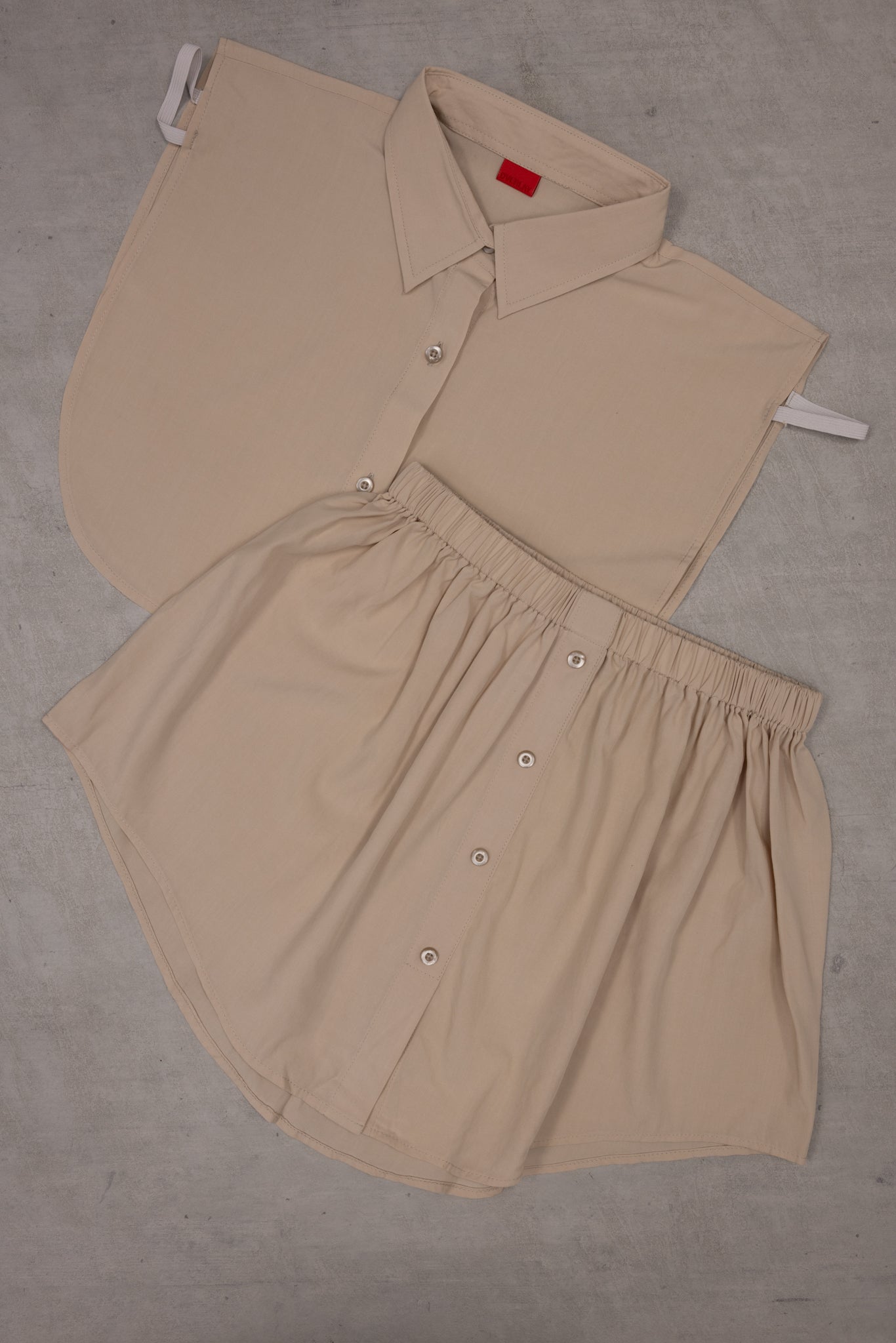 Achieve effortless style and added coverage with the Overlay cotton shirt extenders.