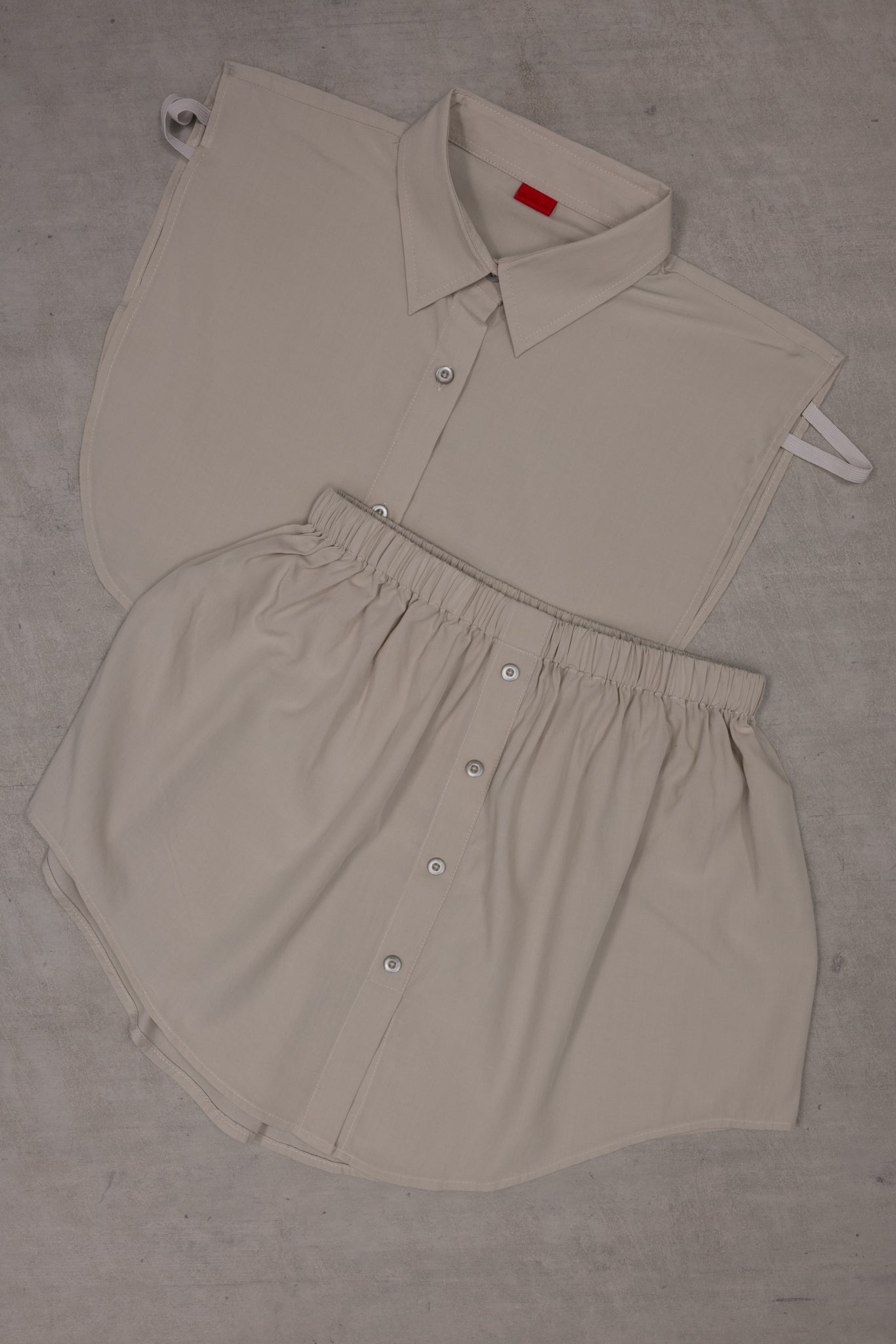 Achieve effortless style and added coverage with the Overlay cotton shirt extenders.