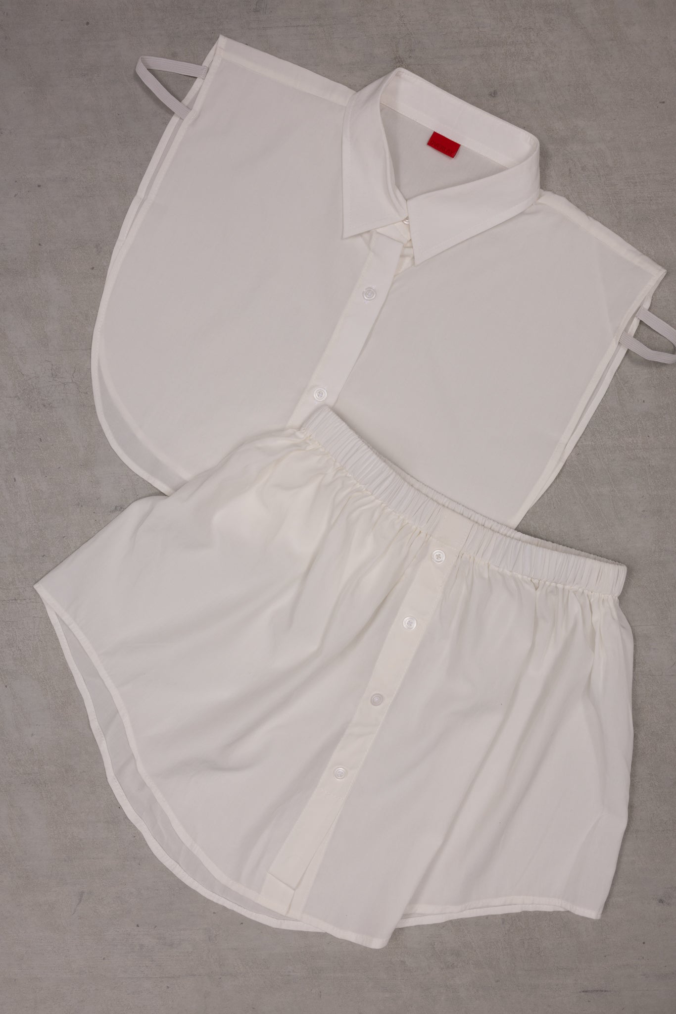 Achieve effortless style and added coverage with the Overlay cotton shirt extenders.